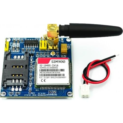 SIM900A sim900 V4.0 Kit Wireless Extension Module GSM GPRS Board Antenna Tested Worldwide Store for arduino