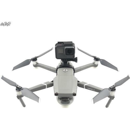 For gopro & osmo action & panoramic camera holder mounts bracket for dji mavic 2 pro& zoom drone accessories
