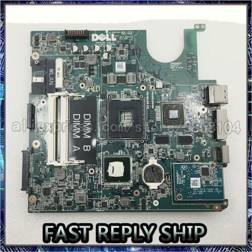 SHELI For Dell 1458 laptop notebook Motherboard with HD4530 Video CN-0JCW63 0JCW63 JCW63 mainboard DDR3 100% test good working