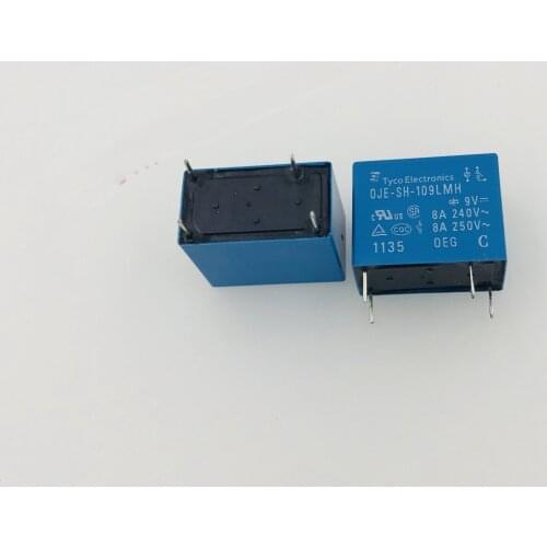 Original OJE-SH-109LMH 9VDC 4pin 8A 250VAC relays