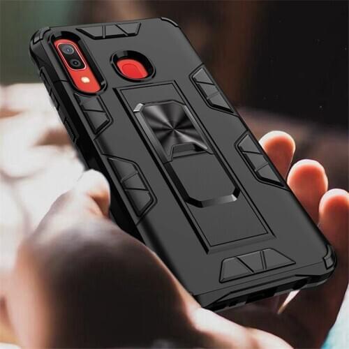 For Samsung Galaxy A10 A20 A30 A40 A50 A70 Case Shockproof Armor Built in kickstand Cover For A10S A20S A30S A50S A10E A20E Capa