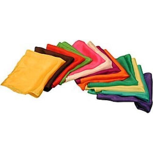 Silk square size 30*30cm,into ultra-thin silk scarf,magic silk scarf,magic props,magic tricks,free shipping