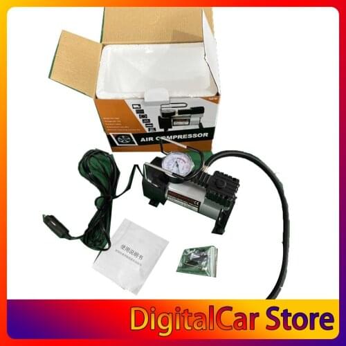 Universal 12V High-Power Car Double-Cylinder Inflator Pump Air Compressor Inflator Portable 150psi Car Tire Pump car Accessories