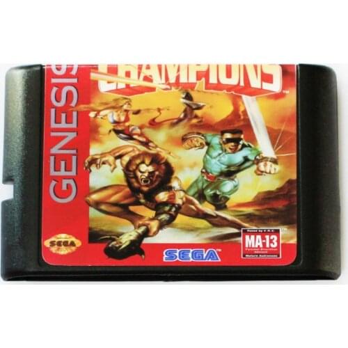 Eternal Champions 16 bit MD Game Card For Sega Mega Drive For SEGA Genesis