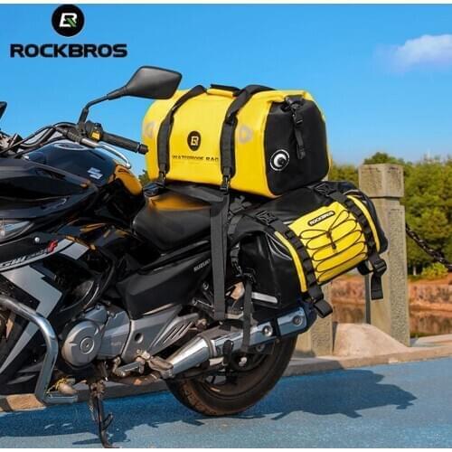 Bike Bag Gym Bag Big Capacity Fitness Yoga Bag Reflective Waterproof Moto Travel Tail Bags Bicycle Pannier Bags Handbag