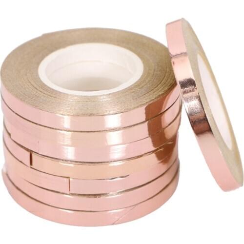 5pcs/lot 10m Foil Balloon Laser Ribbon Rose Gold Balloon Strings Event&Party Supplies Curling Birthday Party Wedding Decoration