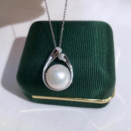 Anniversary Jewerly 925 Sterling Silver Pendant Base Settings Mountings Findings Parts for Pearl Crystal Jade Agate 5pcs/lot