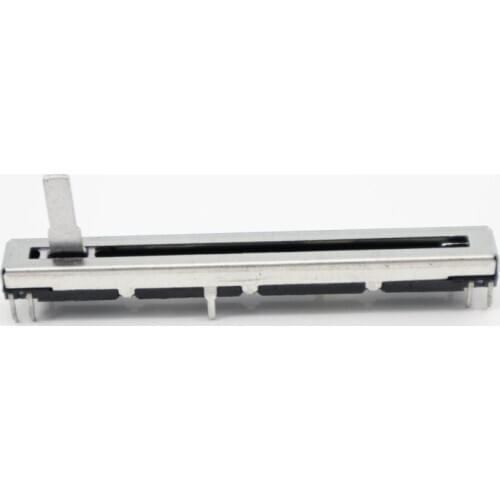 1pcs for Mickey MACKIE mixer fader potentiometer 75MM long double- D10K X2 D103 Potentiometer Stereo Slide 2-channel