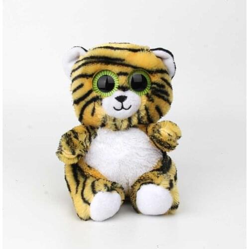 15cm Bear panda leopard Plush Toy Doll Baby Girl Birthday Gift Stuffed & Plush Animals Stuffed Animals & Plush