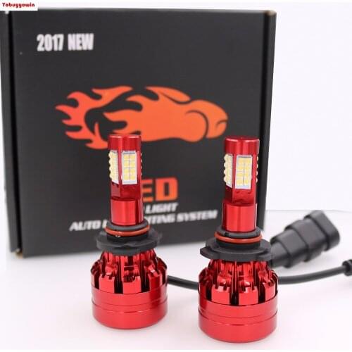2Pcs X9 160W Car LED headlights 9006/HB4 Low Beam/Driving Drl Light Bulbs conversion kits 16000lm Powered By Sharp LED Chips
