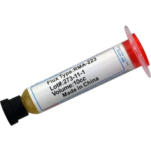 20g Tin Solder Paste Leaded Syringe Liquid Flux Melting Point Welding Soldering Tool
