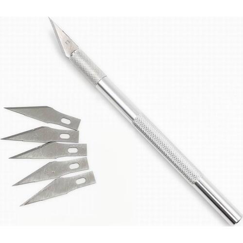 300Set Non-Slip Metal 6 Blades Wood Carving Tools Fruit Food Craft Sculpture Engraving Utility Knife For Stationery Art Supplies