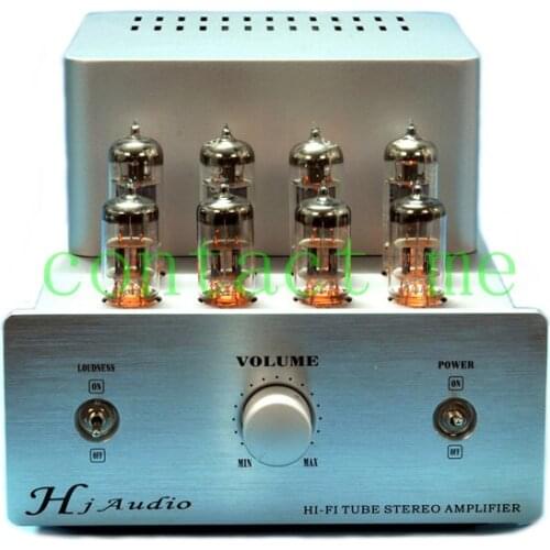 6N1 push 6P1 tube amplifier ST-6P1P, push-pull combined tube amplifier, output power: 10W×2, frequency response 28HZ-20KHZ