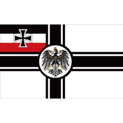 90x150cm with German empire Flag 100% polyester custom history business hobby banner