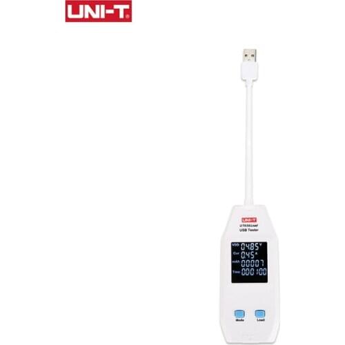 UNI-T USB Tester UT658 Digital Voltmeter Ammeter Voltage Current Amperemeter Capacity Meter Doctor For Mobilephone Tablet Power