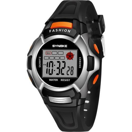 SYNOKE Children Digital watches Boys Girls Student Waterproof Sports Watch LED Digital Date Wristwatches orologi bambini #N03
