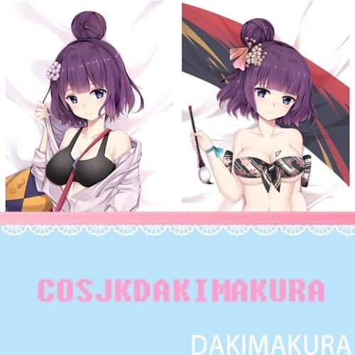 Fate/Grand Order Katsushika Hokusai Anime Game Female Dakimakura Body Hugging Pillow Cover Otaku Pillow Case High Quality Gift