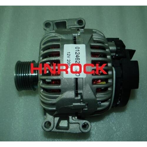 12V/200A AUTO ALTERNATOR 0124625020 0986046610 0131541102 5117587AA 5117587AB 553316RI FOR Mercedes-Benz Sprinter 208 CDI 2.2L