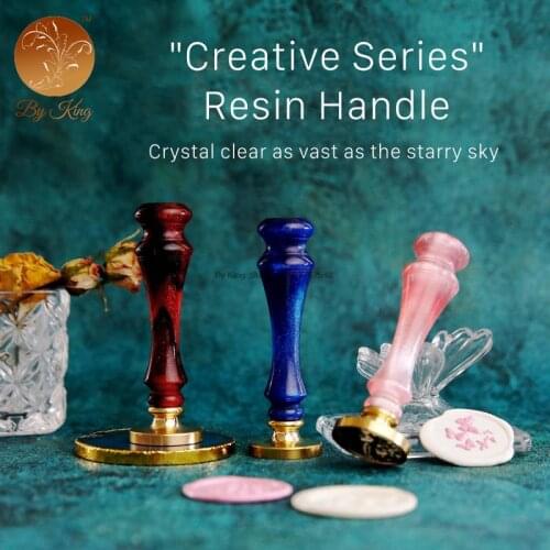 Classic Resin/Sandalwood Wax Seal Stamp Handle Sealing Wax Stamp Seal Head Gift Christmas Invitation DIY Decoration Crafts