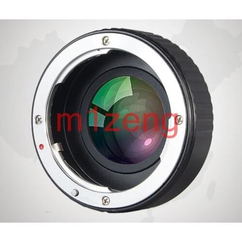 Focal Reducer Speed Booster Turbo adapter ring for canon eos Lens to m4/3 camera GF7 E-PL6 GH4 gm5 g9 GX7 EM5 EM1 em10 BMPCC