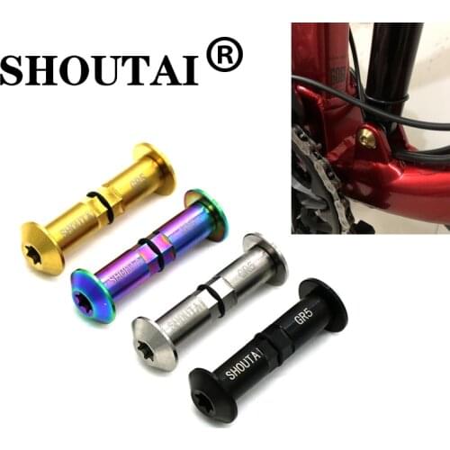 Bike TC4 Titanium Alloy Turning Point Screw Bicycle Rear Shock Absorber Fixing Screw
