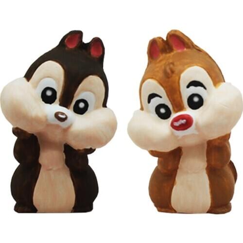 Little Chinchilla Silicone Mould Chocolate Mould mall Squirrel Car Outlet Clip Aromatherapy Plaster Mould kitchen tool