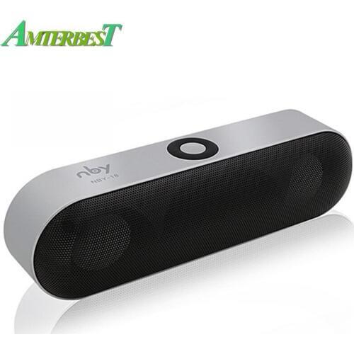 AMTERBEST Mini Bluetooth Speaker Portable Wireless Speaker Sound System 3D Stereo Music Surround Support Bluetooth TF AUX USB
