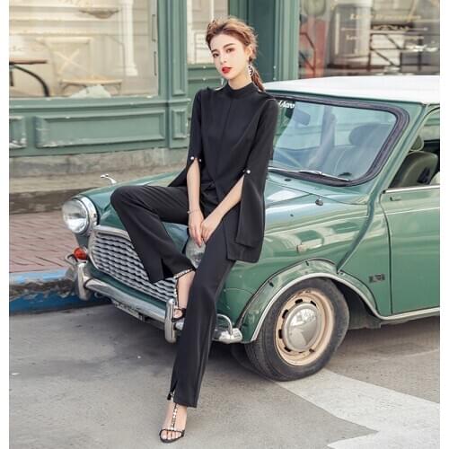 Fashion Designer Shorts Two Pieces Set Female Lace Sleeve Patchwork Queen Print Shirt Top + High Waist Shorts Suits Womens Sets