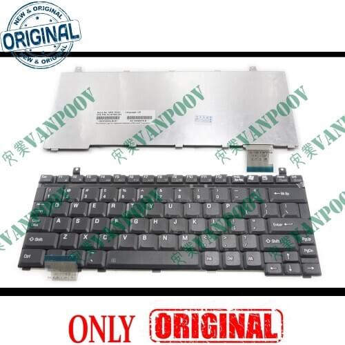 New Notebook Laptop keyboard for Toshiba Portege R100 Black US English Version - NSK-T6201 9J.N7482.201 G83C0004LBUS