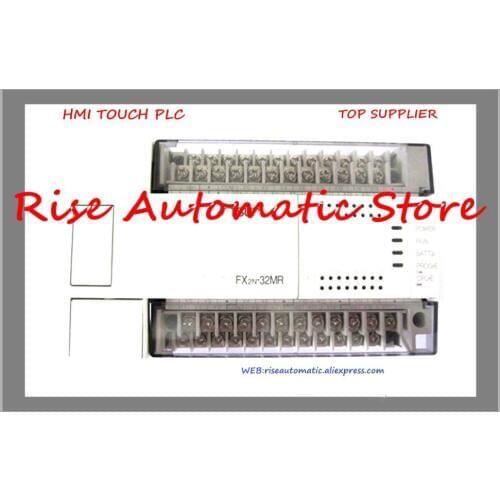 New Original Programmable Logic Controller FX2N-32MR-ES-UL FX2N-32MR-D PLC Main Unit DI 16 DO 16 Relay DC 24V