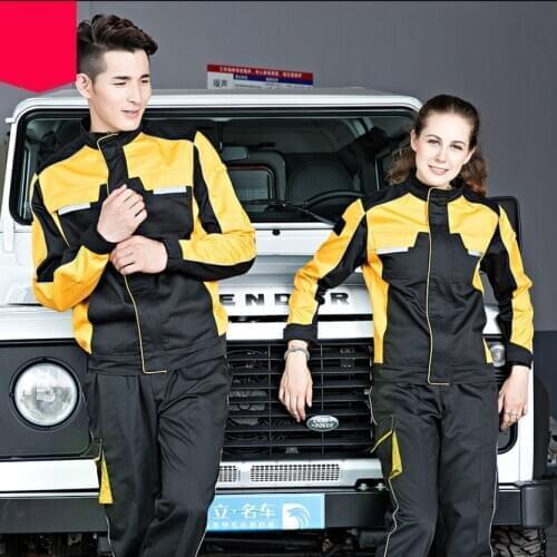 Welding Clothing Workwear Men Women Uniform Car Workshop Working Suit Mechanical Repairmen Coveralls