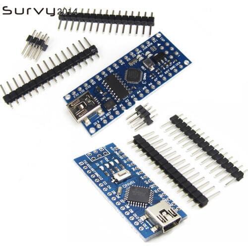 Mini USB Nano 3.0 ATmega328P Controller Board Compatible For Arduino Nano CH340 USB Driver Nano V3.0 ATmega328