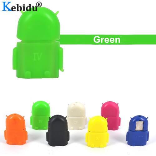 Portable Micro USB OTG Adapter Converter Cable for Samsung For Tablet PC Android Sync Data to Flash Disk Keyboard 7 Colors
