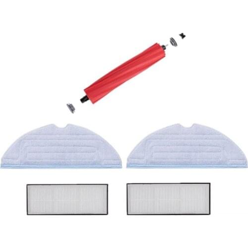 For Roborock Rubber Main Brush Of S7 Robot Vacuum Cleaner Accessories Replacement Parts Vacuum Cleaner