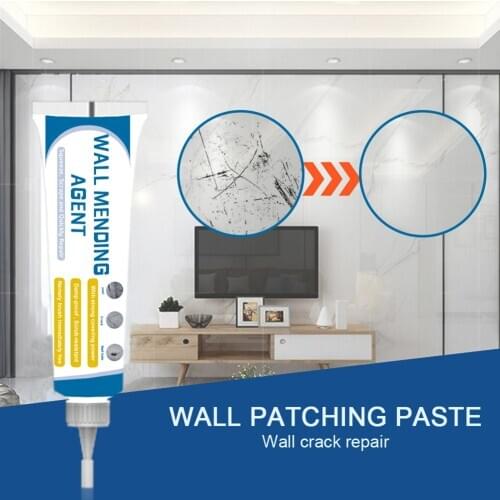 Wall Mending Agent Quick-Drying Wall Crack Repairing Cream Tile Paste Sealing Broken Hole Filler for Home Repair Tool