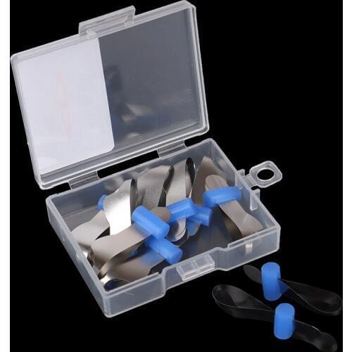 Dental Twin Anterior Matrices Dental Orthodontic Sectional Contoured Metal Matrice Polyester Matrice Dentist Matrix Material