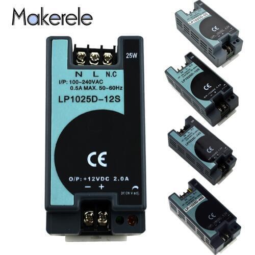 Input LED Driver Switching Power Supply 25W 5V/12V/24V/48V Power Supply Source Adapter Transformer AC DC SMPS CE ROHS
