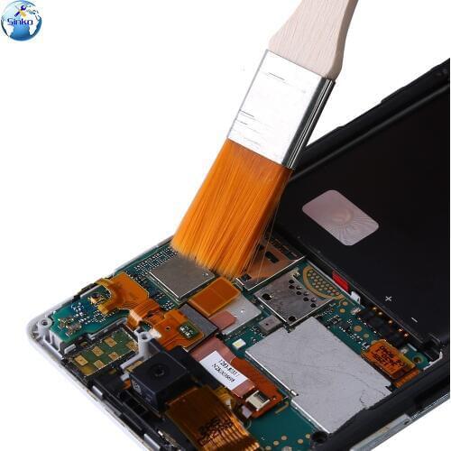 3pcs/set Soft Nylon Brush Dust Cleaner for Computer Keyboard Cell Phone Tablet PCB Cleaning Repair Tools