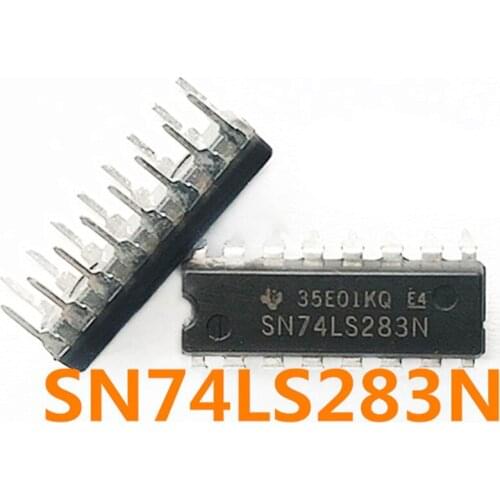5PCS New HD74LS283P SN74LS283N 4-Bit Binary Full Adder Fast Forward Straight Plug DIP16