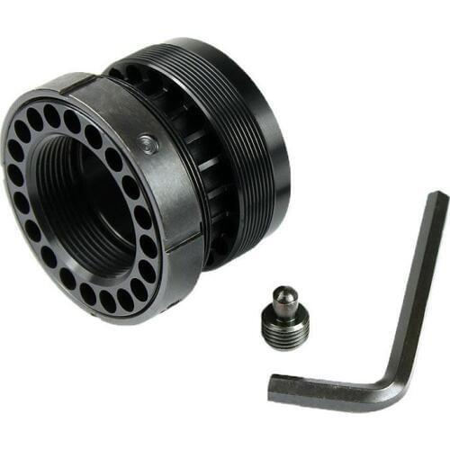 Tactical gun accessories ar 15 M4 accessories .223/5.56 Roung Barrel Nut Front End Cap for hunting airsoft