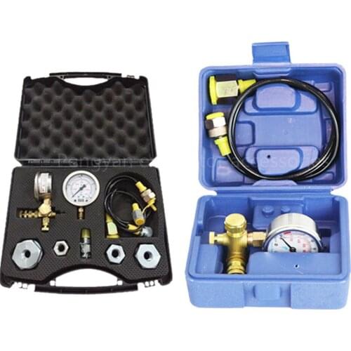 Free Shipping Excavator Parts Nitrogen Pressure Gauge for Nozzle Machine Nitrogen Gauge for Inflatable Hydraulic Breaker Breaker