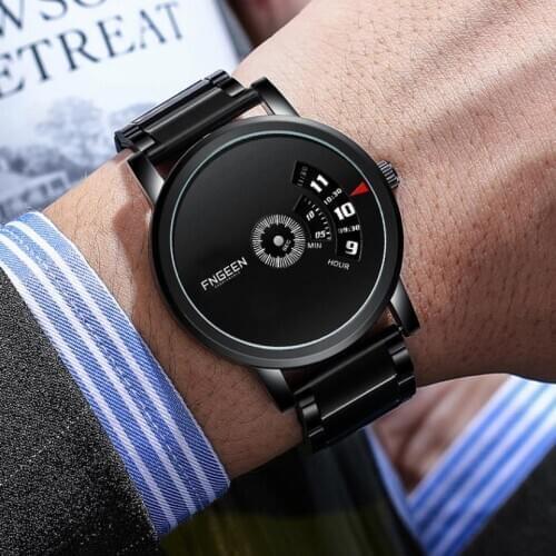 Top Brand Luxury Mens Quartz Watches Warterproof Sports Watch for Men Steel Band Male Business Wristwatch Relogio Masculino