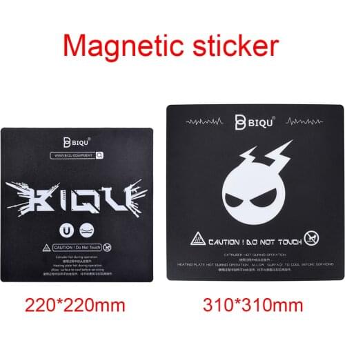 3D Printer Parts Magnetic Print Bed Tape 310*310MM To BIQU Thunder Heatbed Sticker Aluminum Plate 220MM Hot Bed Magnetic Sticker