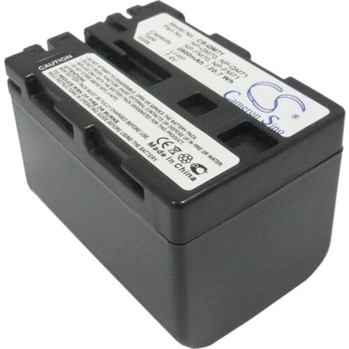 Cameron Sino Camera Replacement Li-ion Battery 2800mAh For NP-FM70 Sound Devices CCD-TRV108, CCD-TRV1 Free Tools