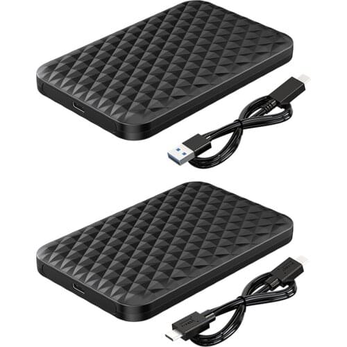 ORICO Type-C HDD SSD Enclosure Case 2.5 inch SATA USB 3.1 C to C/A External Box for Tablet Desktop PC Computer Accessories