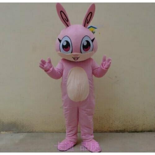 Bunny Mascot Costume Cosplay Party Game Dress Outfit Advertising Halloween Adult