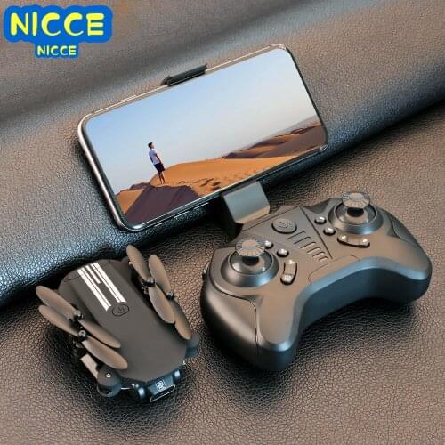 Nicce Mini RC drone 4K HD Camera WiFi Fpv LS-MIN RC Foldable Pocket Quadcopter Profesional Helicopter pocket Dron Toys for boy