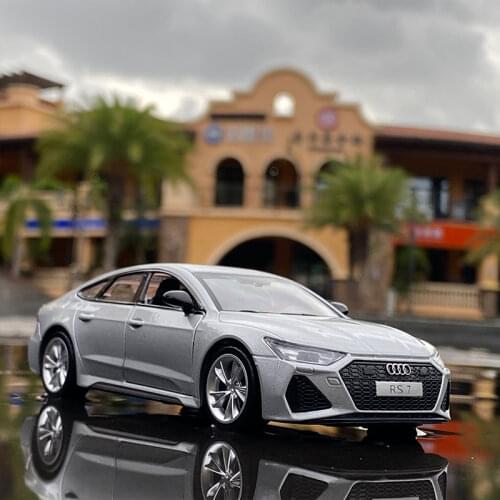 1:35 AUDI RS7 Coupe Alloy Sports Car Model Diecasts Metal Toy Vehicles Car Model Simulation Sound Light Collection Kids Toy Gift