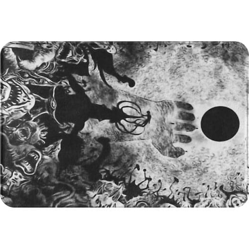 Berserk Guts Griffith Behelit Manga Anti-Slip Doormat Bath Mat God Hand Balcony Carpet Entrance Door Rug Home Decor