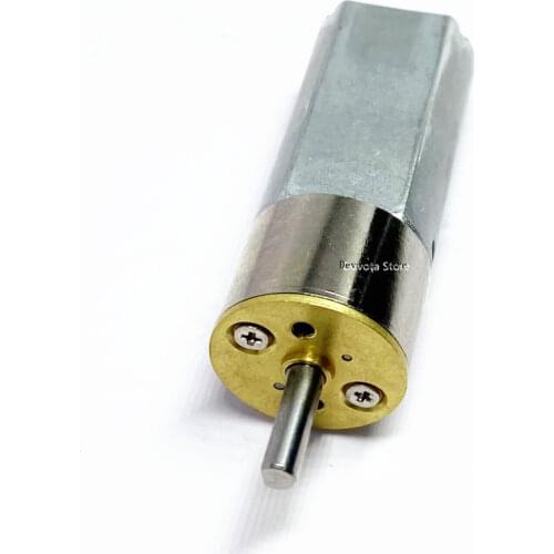 16GA-050 DC Gear Motor 6V 12V micro small motor Dustproof Torque diy Robot Machinery Lock Car DVD D shaft